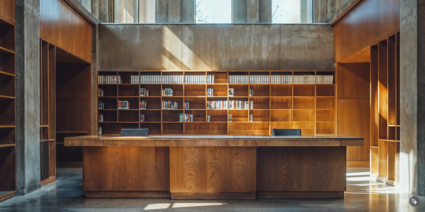 Brutalist Libraries - Material Insider