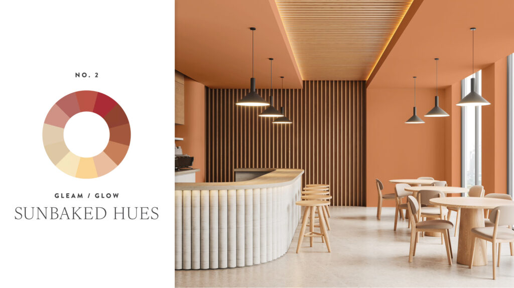 Sherwin-Williams Colormix 2026 Anthology Volume Two, Palette No. 2 Sunbaked Hues.